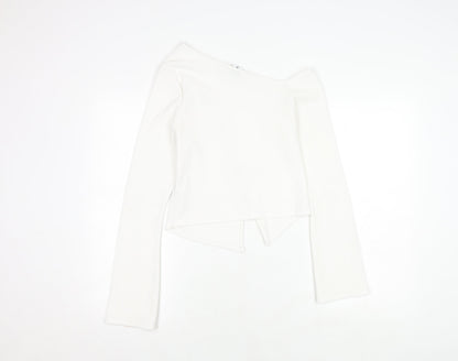 Womens UK Size 12 COLLUSION White  Blouse