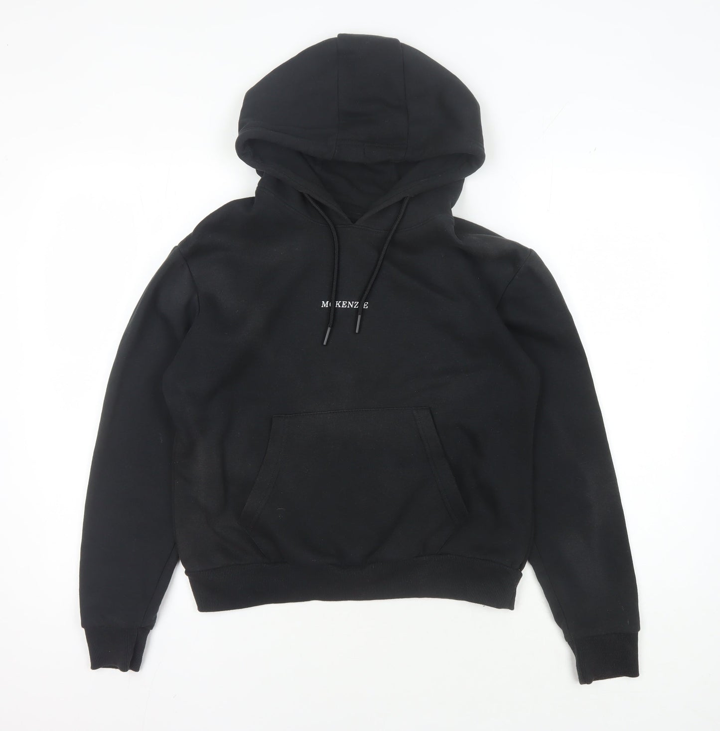 Mens UK Size XS McKenzie Black Pullover Hoodie