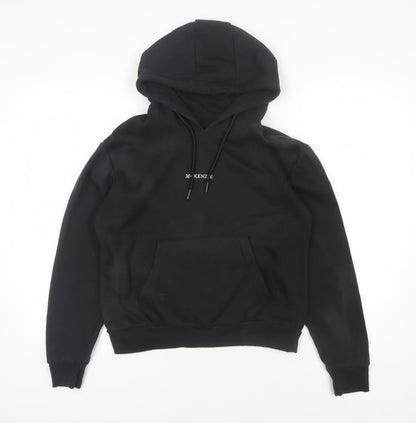 Mens UK Size XS McKenzie Black Pullover Hoodie