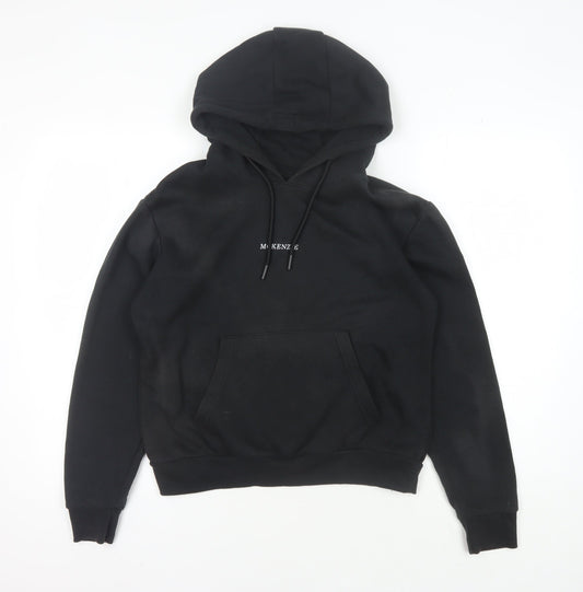 Mens UK Size XS McKenzie Black Pullover Hoodie