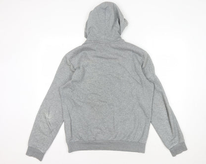 Mens UK Size S PUMA Grey Pullover Hoodie