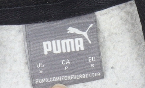 Mens UK Size S PUMA Grey Pullover Hoodie