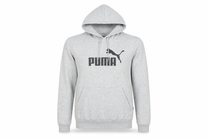 Mens UK Size M PUMA Grey Pullover Hoodie