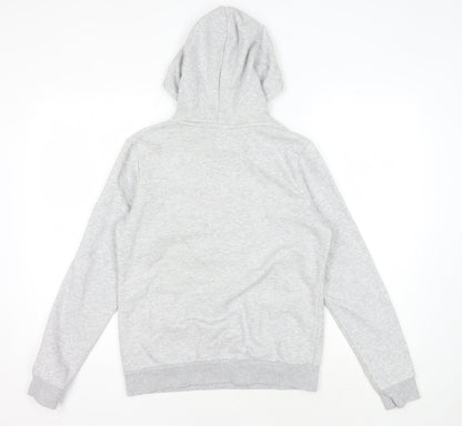 Mens UK Size M PUMA Grey Pullover Hoodie