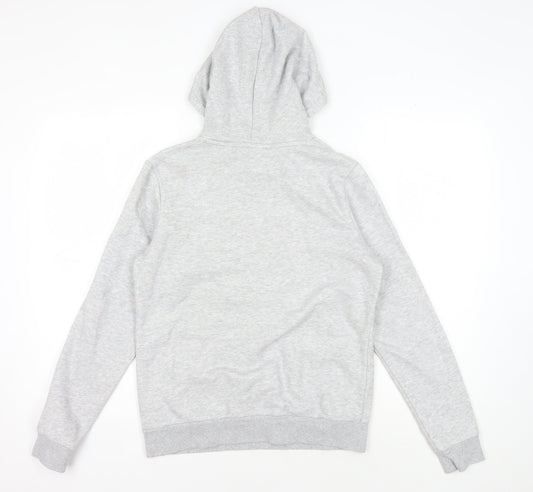 Mens UK Size M PUMA Grey Pullover Hoodie