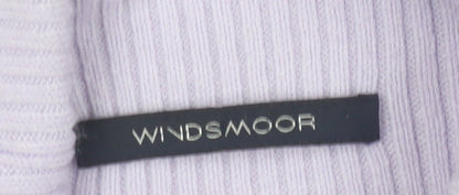 Womens UK Size L Windsmoor Purple Tunic Jumper