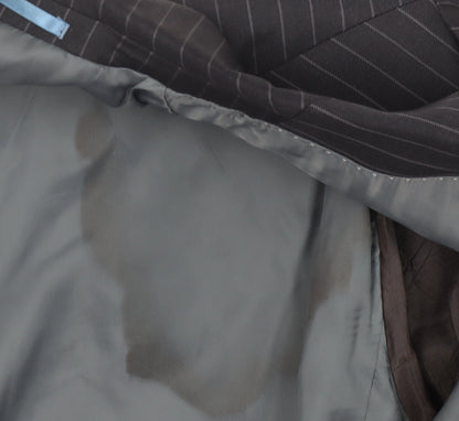 Austin Reed Men's Grey Striped Jacket 38 R Business