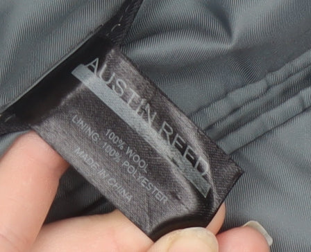 Austin Reed Men's Grey Striped Jacket 38 R Business