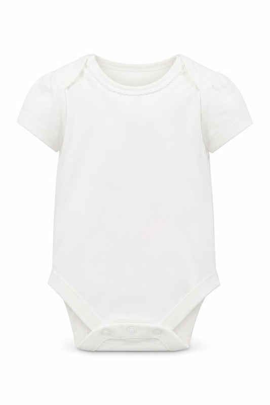 Jasper Conran White Newborn Unisex Babygrow