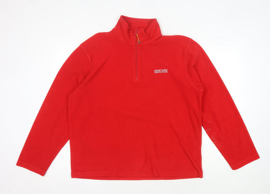 Mens UK Size L Regatta Red Pullover Sweatshirt