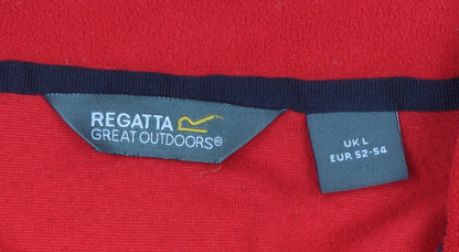 Mens UK Size L Regatta Red Pullover Sweatshirt