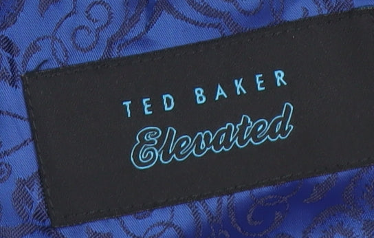 Mens UK Size 38R Ted Baker Regular Blue Suit Jacket