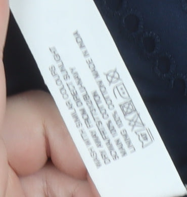 Fat Face Women’s Blue A-Line Skirt, Size 10, Geometric