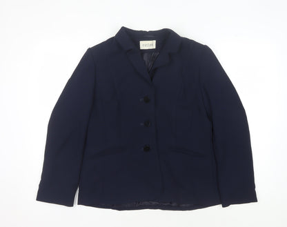 Eastex Women's Blue Blazer, Size 12, Classic Fit