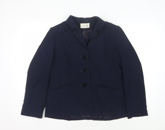 Eastex Women's Blue Blazer, Size 12, Classic Fit