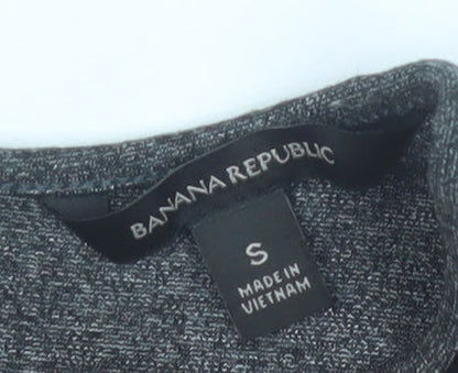 Banana Republic Women's Grey Black Tank Top S