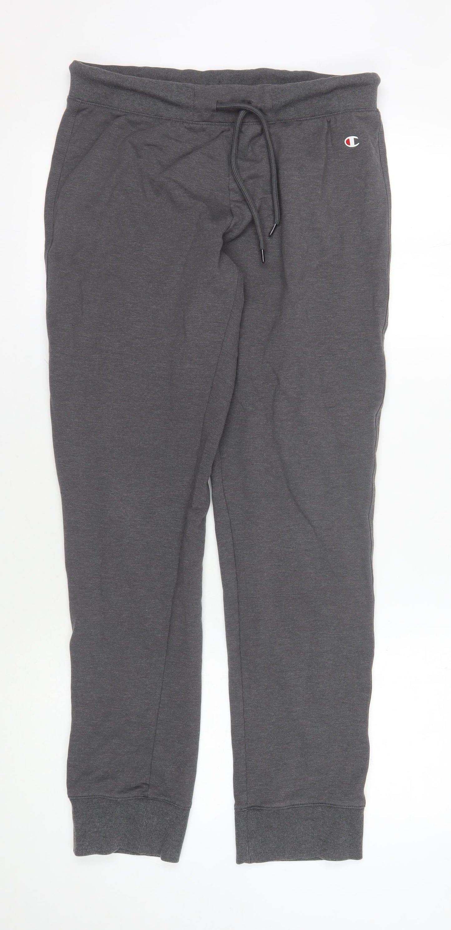 Champion Men's Grey Jogger Trousers L - Gym & Sportswear