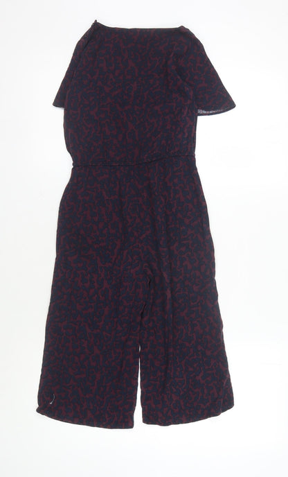 Next Girls Multicoloured Animal Print Jumpsuit, Size 7 Years
