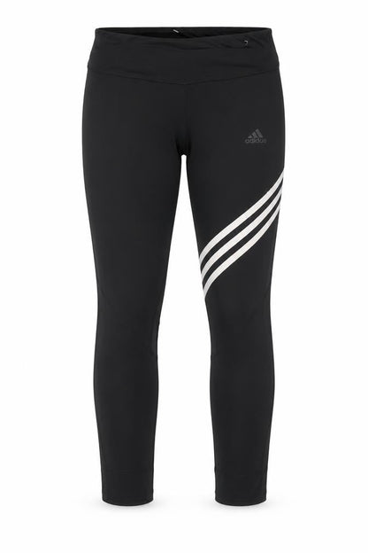 Front view of Adidas Black Running Leggings Women's XS Aeroready