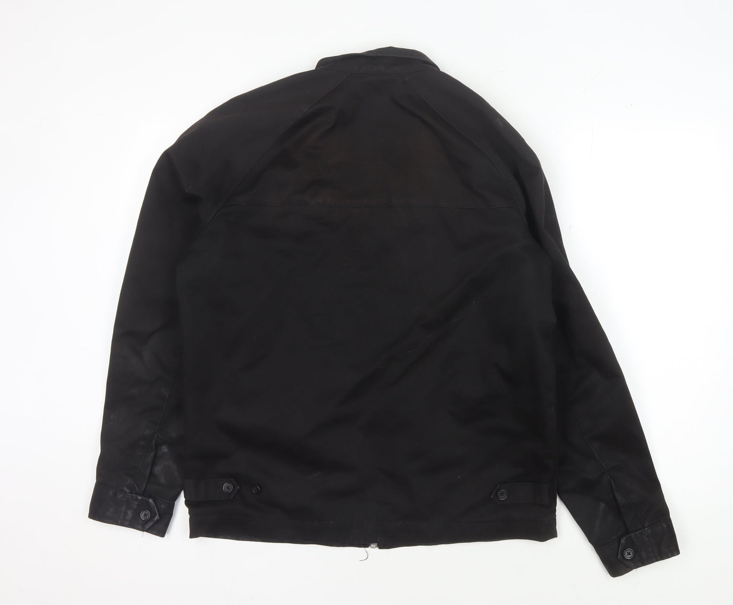 ASOS Men's Black M Jacket, Stand-Up Collar, Casual