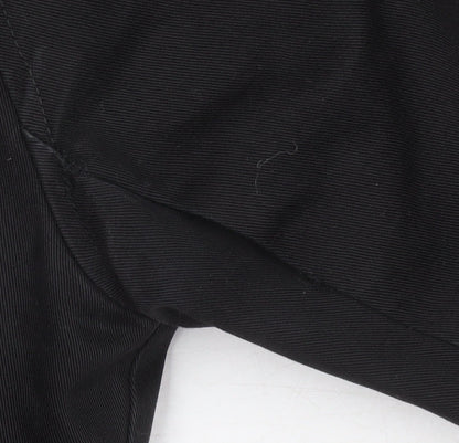 ASOS Men's Black M Jacket, Stand-Up Collar, Casual