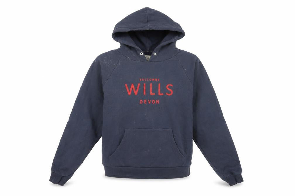 Womens UK Size 10 Jack Wills Blue Pullover Hoodie