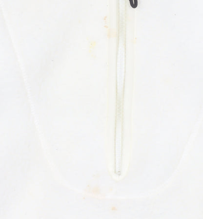 Dunnes Women’s Ivory Hoodie - S, Fleece Half-Zip Casual