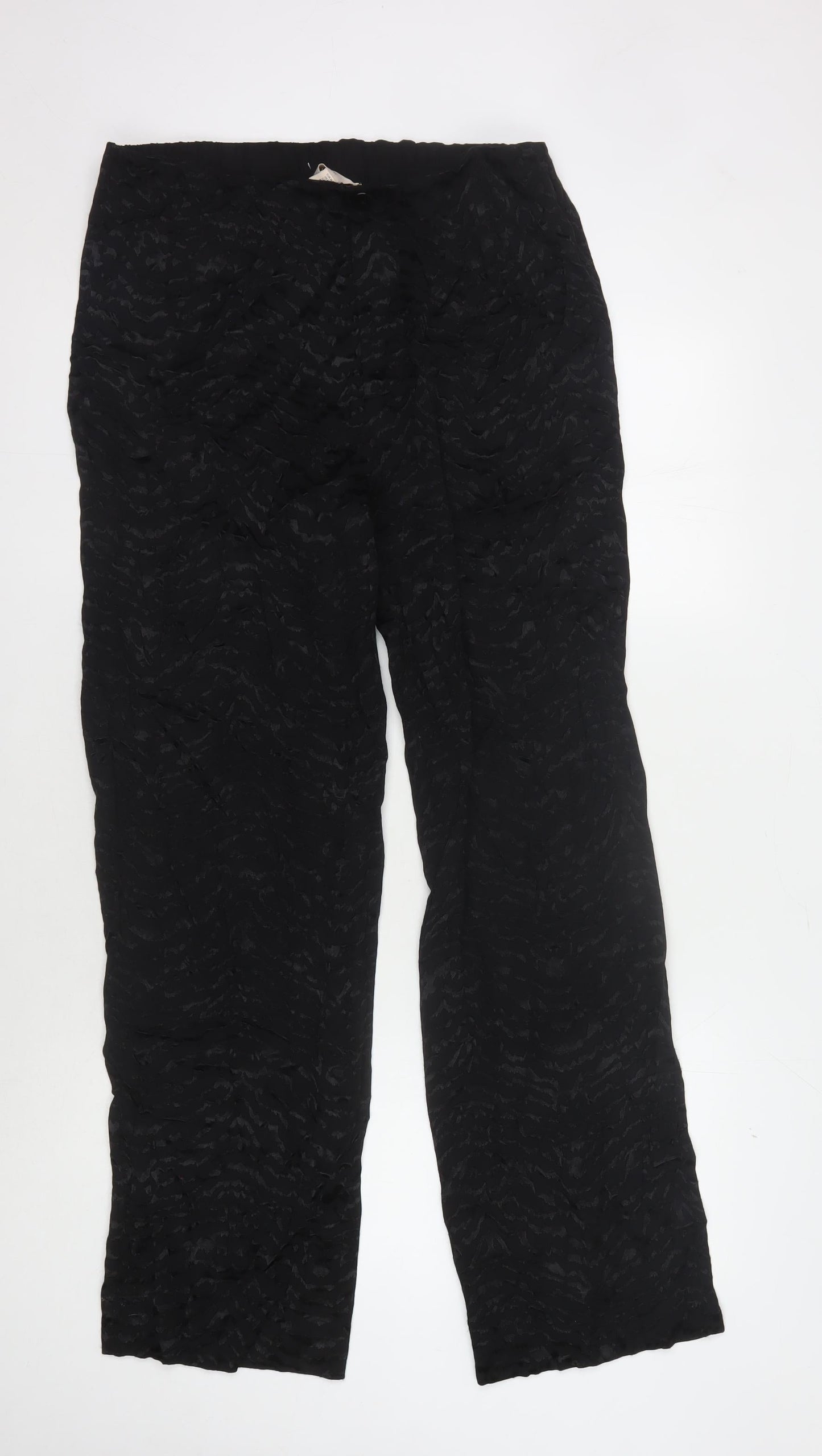 Womens UK Size M H&M   Black Trousers