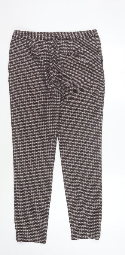 Womens UK Size 10 NEXT Regular Fit Business Casual Multicoloured Trousers