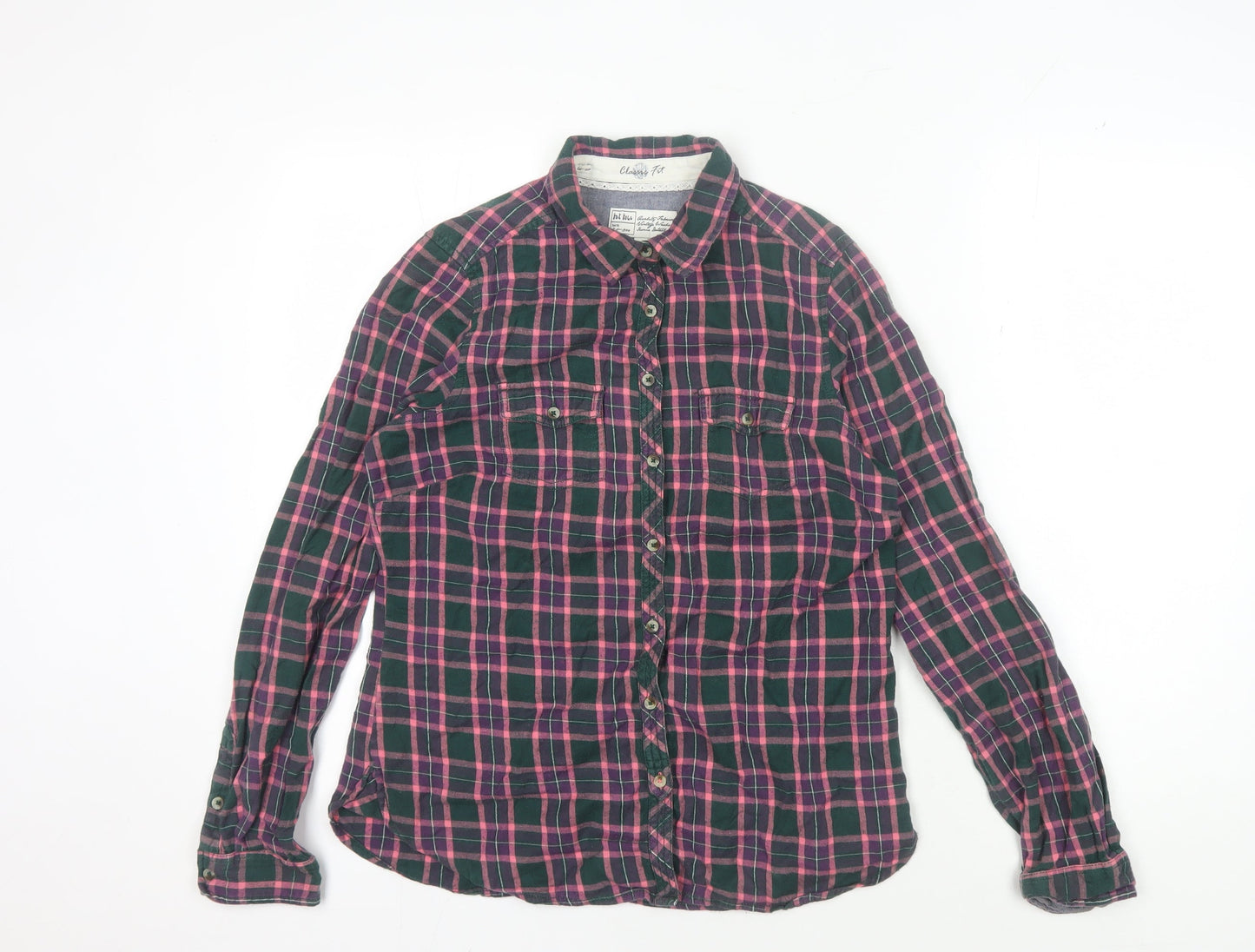 Womens UK Size 12 Fat Face Multicoloured  Button-Up