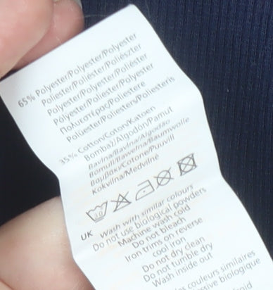 Lonsdale Women's Blue Hoodie, Size 8, Full Zip, Casual