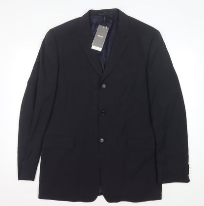 Mens UK Size 42 Mexx Regular Blue Suit Jacket