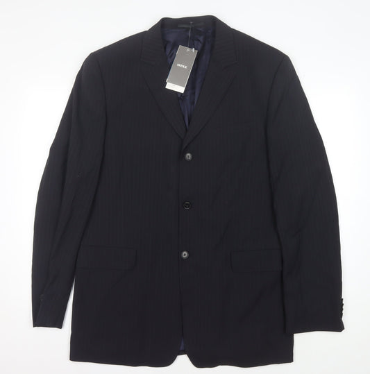Mens UK Size 42 Mexx Regular Blue Suit Jacket