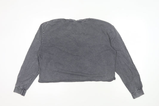 Barbie Women’s Grey Sweatshirt, Size 12