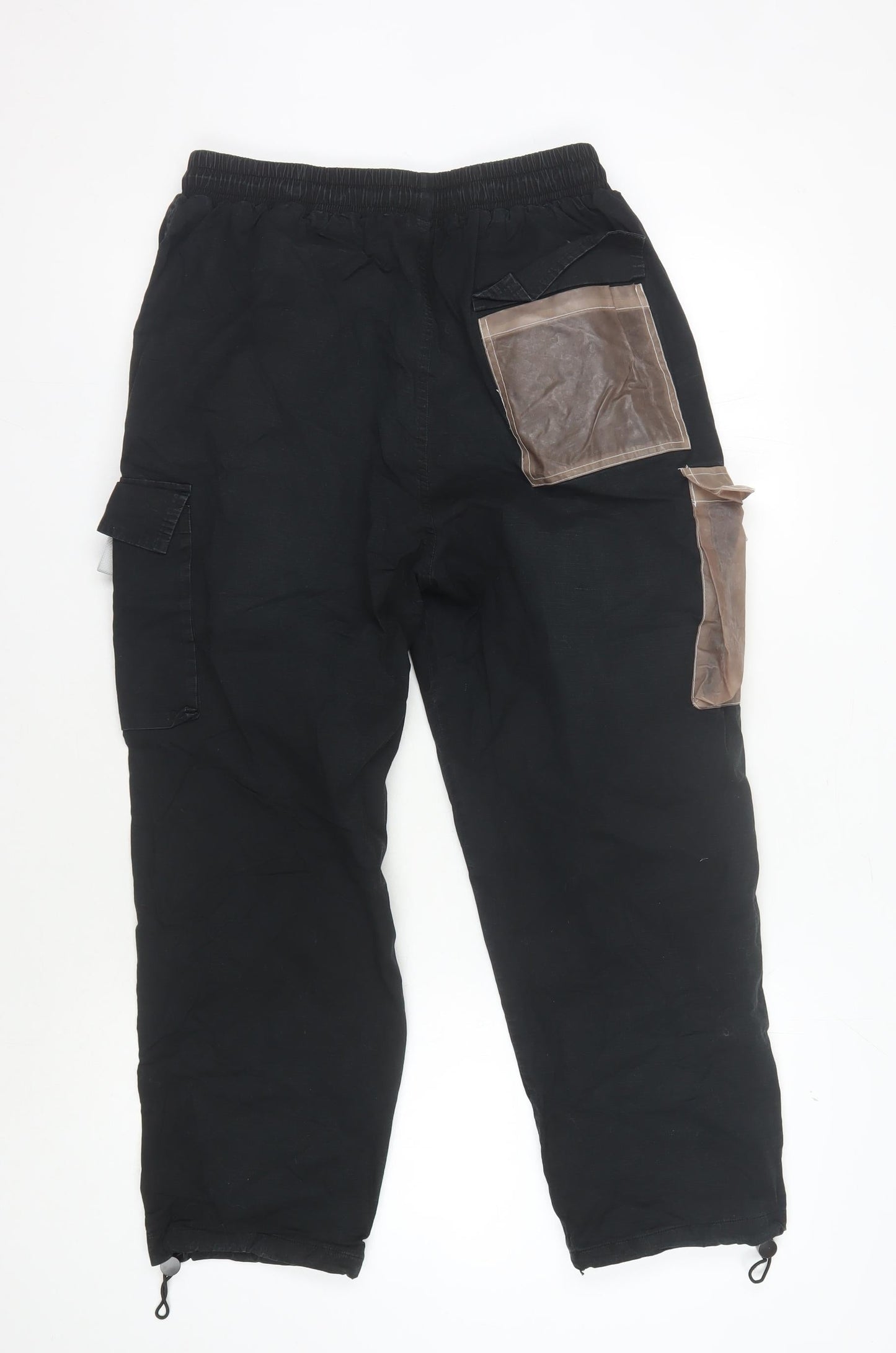 Mens UK Size XL UND Irresistible  Cargo Black Trousers