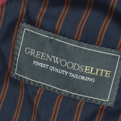 Mens UK Size 44 Greenwoods Elite Regular Blue Suit Jacket