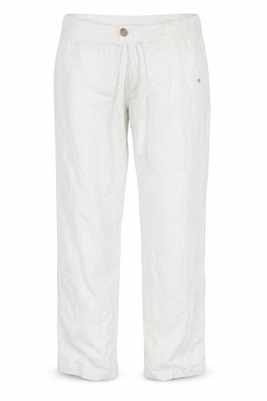 Womens UK Size 12 Mexx Regular Fit  White Trousers