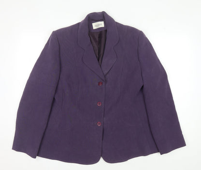 Eastex Women's Purple Blazer Size 16