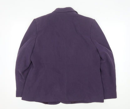 Eastex Women's Purple Blazer Size 16