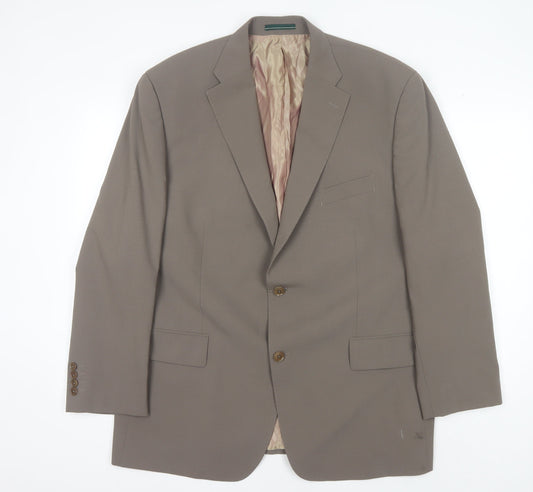 Mens UK Size 44 Greenwoods Regular Brown Suit Jacket
