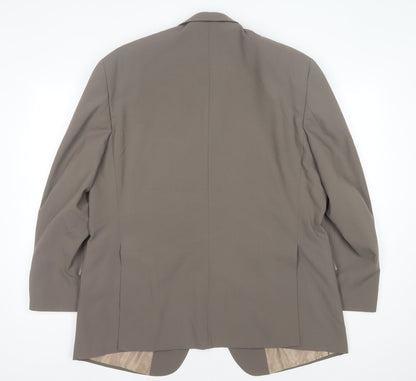 Mens UK Size 44 Greenwoods Regular Brown Suit Jacket