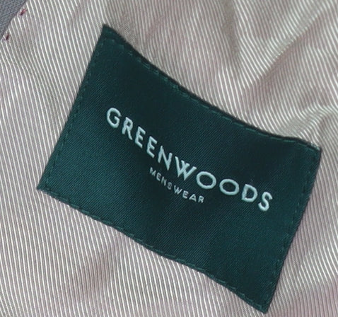 Mens UK Size 44 Greenwoods Regular Brown Suit Jacket