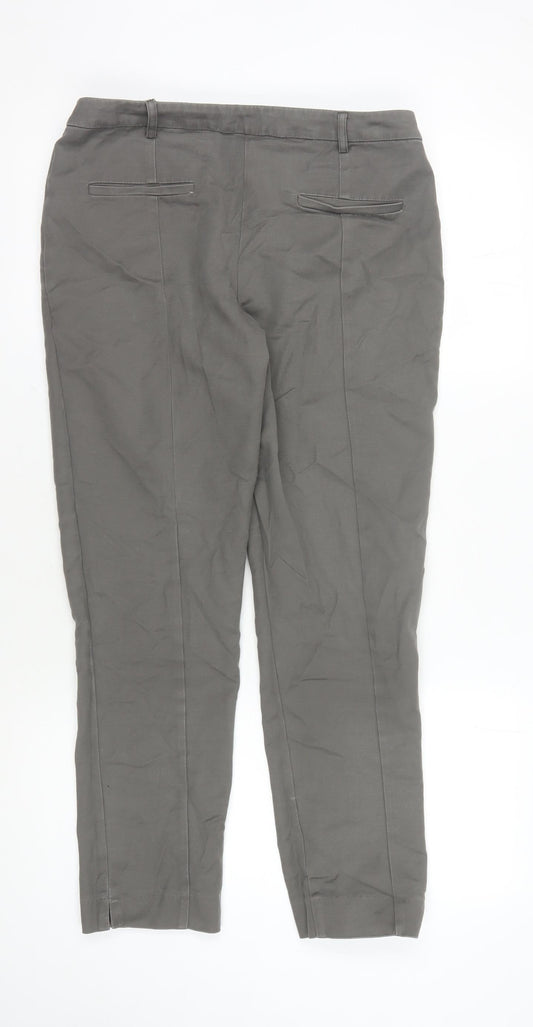 Womens UK Size 12 Oasis   Grey Trousers