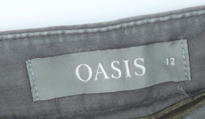 Womens UK Size 12 Oasis   Grey Trousers