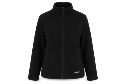 Front view of Gelert Women's Black Fleece Jacket, size 10