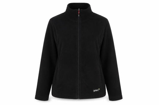 Front view of Gelert Women's Black Fleece Jacket, size 10