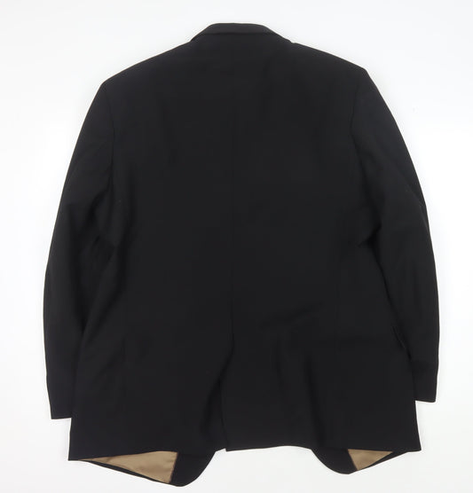 Mens UK Size 42 Marks and Spencer Regular Black Suit Jacket