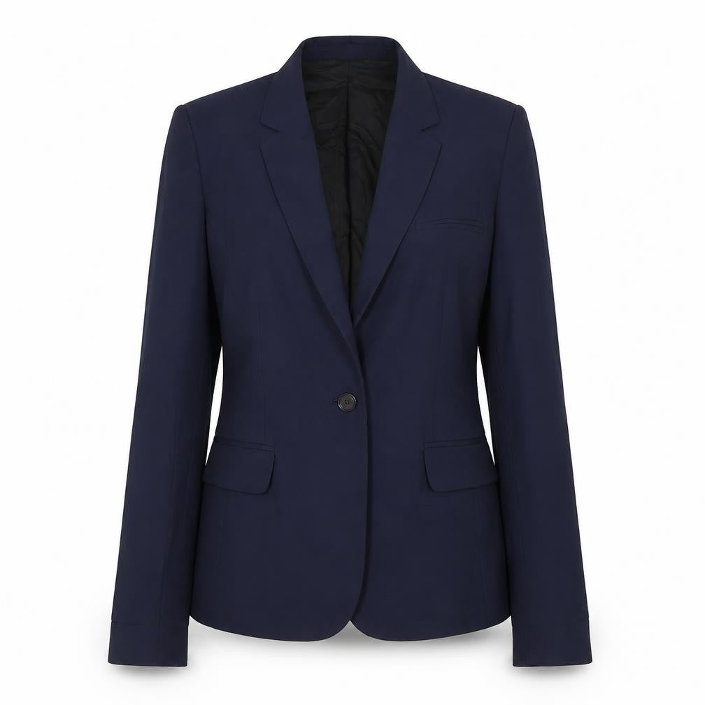 Womens UK Size 10 Whistles Regular Blue Blazer