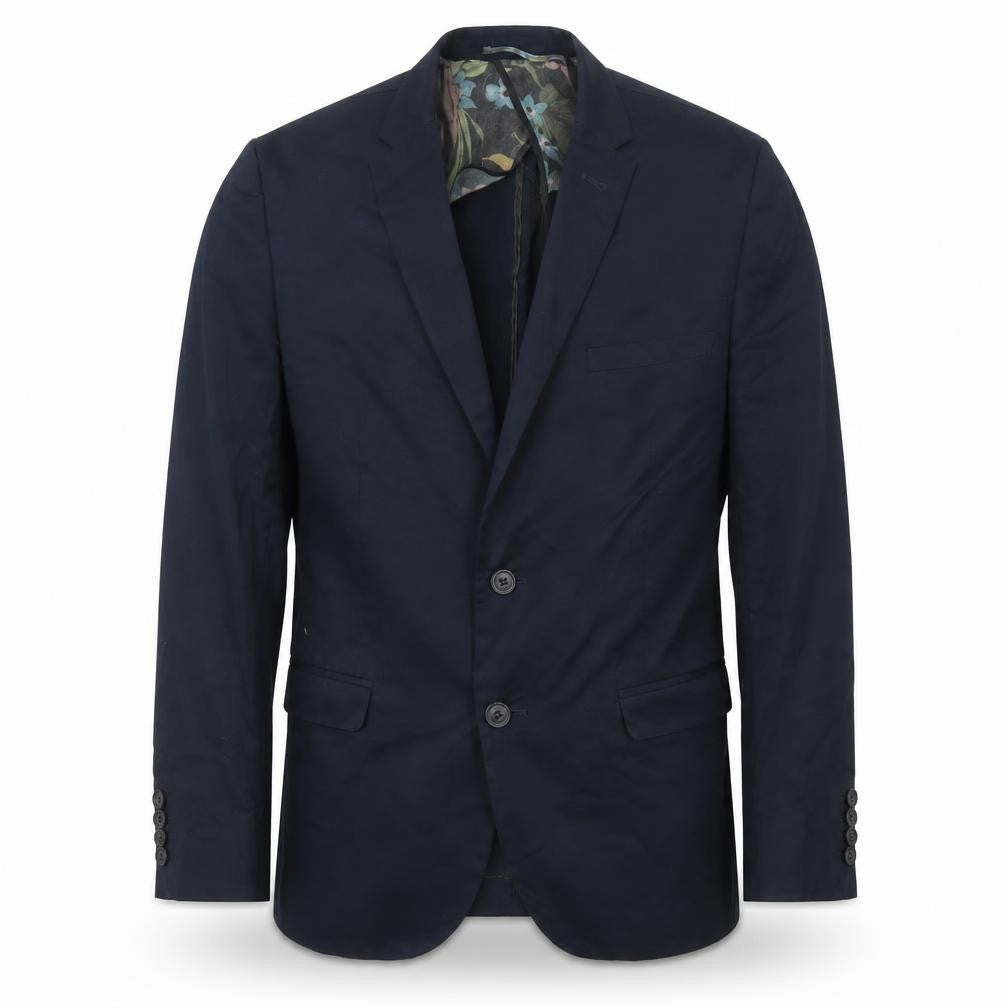Mens UK Size 40 Ben Sherman Regular Blue Suit Jacket