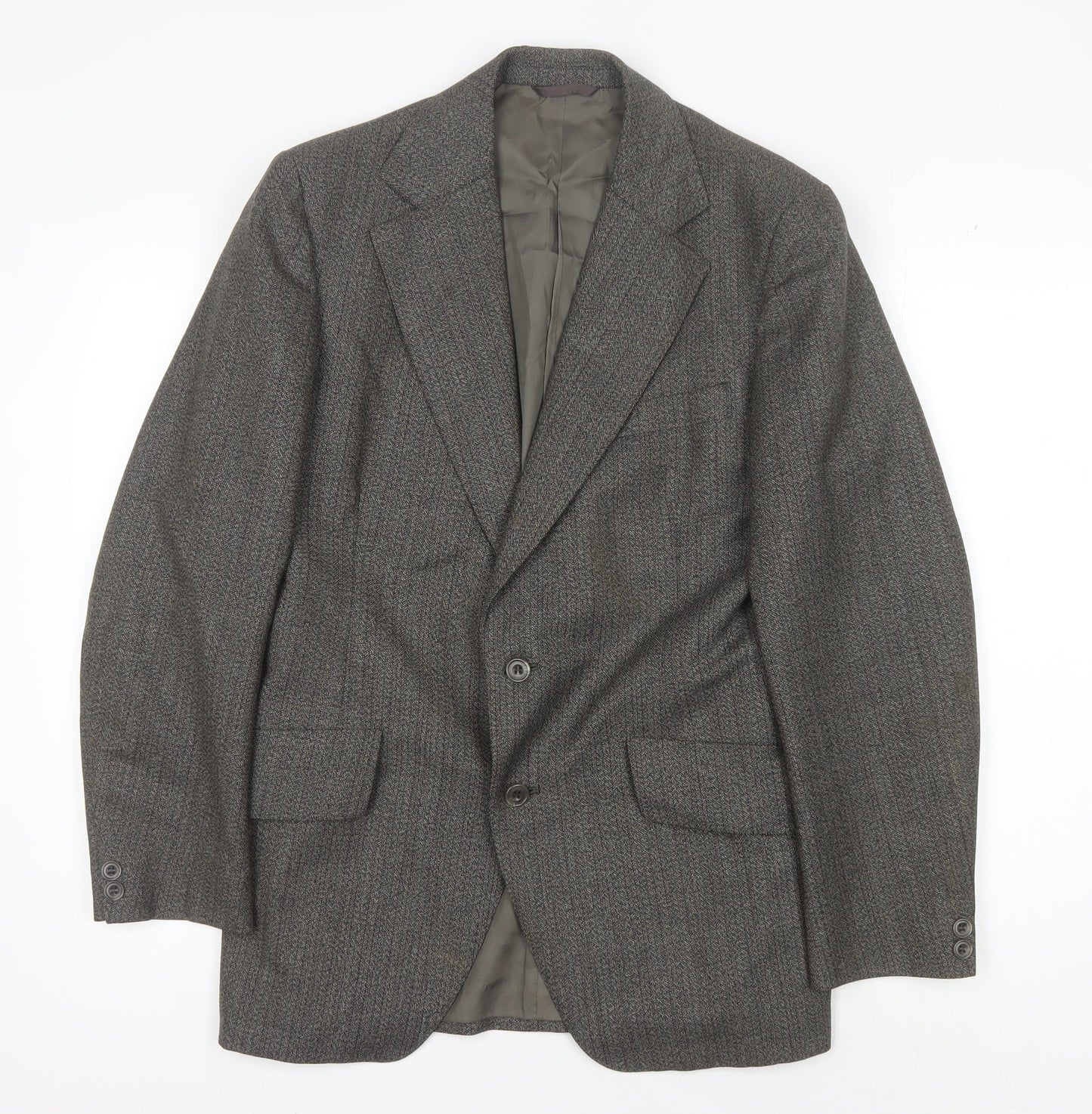 Mens UK Size 40 Dunn & Co. Regular Grey Suit Jacket